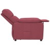 Fauteuil inclinable Rouge bordeaux Tissu 580798580798