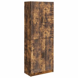 Ensemble de Meubles 2 pcs Chêne fumé Bois d'ingénierie 580802580802