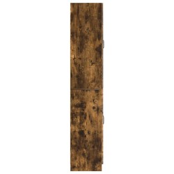 Ensemble de Meubles 2 pcs Chêne fumé Bois d'ingénierie 580802580802