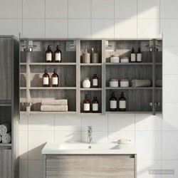 Ensemble de Meubles de Salle de Bain 3 pcs 100 x 10,5 x 60,5 cm 580805580805