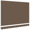 Toile de rechange pour auvent Taupe 4 × 3,5 m Polyester 580808580808