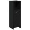 Ensemble de mobilier de salle de bain 3 pcs Chêne noir 580817580817