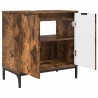 Ensemble de mobilier de salle de bain 2 pcs Chêne fumé 580821580821