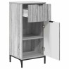 Ensemble de mobilier de salle de bain 3 pcs Sonoma gris 580823580823
