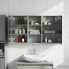 Ensemble de Meubles de Salle de Bain 3 pcs 110 x 10,5 x 60,5 cm 580824580824