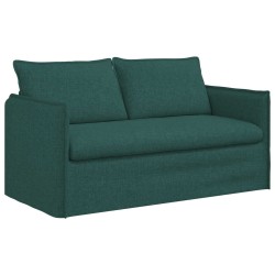 Ensemble de Canapés 2 pcs Vert foncé 156 x 82 x 85 cm Tissu 580833580833