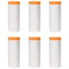 Tapis de protection avec bande adhésive 6 pcs 270 x 1600 cm 580841580841
