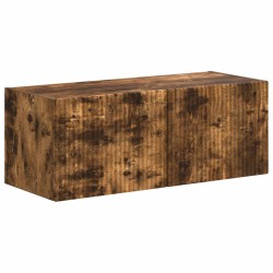 Ensemble meuble TV 4 pcs Chêne fumé Bois d'ingénierie 580862580862