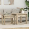 Ensemble de tables basses 2 pcs Chêne Sonoma Bois d'ingénierie 580863580863