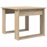Ensemble de tables basses 2 pcs Chêne Sonoma Bois d'ingénierie 580863580863