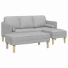 Ensemble de Canapés 2 pcs Gris nuage 173 x 131 x 67 cm 580871580871