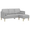 Ensemble de Canapés 2 pcs Gris nuage 173 x 131 x 67 cm 580871580871