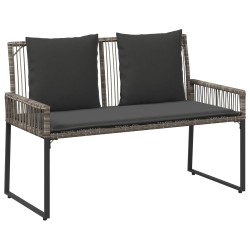 Ensemble de meubles d'extérieur 9 pcs Gris et Gris foncé 580881580881
