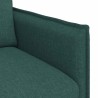 Ensemble de Canapés 2 pcs Vert foncé 196 x 82 x 85 cm Tissu 580883580883