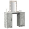 Table de Toilette avec stockage Gris clair 102 x 33 x 135 cm 580888580888