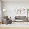 Ensemble de Canapés 2 pcs Taupe 162 x 80 x 85 cm tissu 580891580891