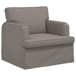Ensemble de Canapés 2 pcs Taupe 162 x 80 x 85 cm tissu 580891580891