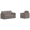 Ensemble de Canapés 2 pcs Taupe 158 x 78 x 80 cm tissu 580892580892