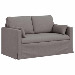 Ensemble de Canapés 2 pcs Taupe 139 x 78 x 80 cm tissu 580893580893
