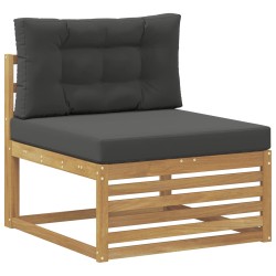 Ensemble de canapés d'extérieur 3 pcs Blanc et anthracite 580902580902