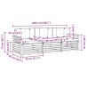 Ensemble de canapés d'extérieur 3 pcs Blanc et anthracite 580908580908