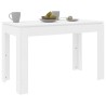 Table de salle à manger Blanc 120x60x76 cm Bois d'ingénierie 580913580913