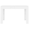 Table de salle à manger Blanc 120x60x76 cm Bois d'ingénierie 580913580913