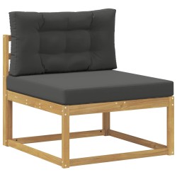 Ensemble de canapés d'extérieur 4 pcs Blanc et anthracite 580919580919