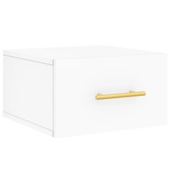 Table de chevet murale blanc 35x35x20 cm 580929580929