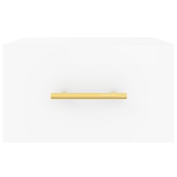 Table de chevet murale blanc 35x35x20 cm 580929580929
