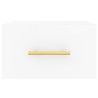 Table de chevet murale blanc 35x35x20 cm 580929580929