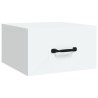 Table de chevet murale Blanc 35x35x20 cm 580930580930
