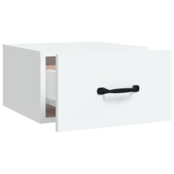 Table de chevet murale Blanc 35x35x20 cm 580930580930