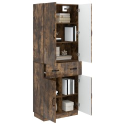 Ensemble de Meubles 2 pcs Chêne fumé Bois d'ingénierie 580931580931