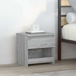 Table de chevet Sonoma gris 40x30x39 cm Bois d'ingénierie 580934580934