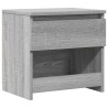 Table de chevet Sonoma gris 40x30x39 cm Bois d'ingénierie 580934580934