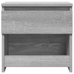 Table de chevet Sonoma gris 40x30x39 cm Bois d'ingénierie 580934580934
