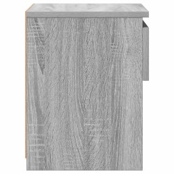 Table de chevet Sonoma gris 40x30x39 cm Bois d'ingénierie 580934580934