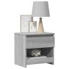 Table de chevet Sonoma gris 40x30x39 cm Bois d'ingénierie 580934580934