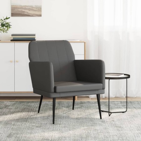 Fauteuil Gris 61x78x80 cm Similicuir 580940580940