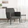 Fauteuil Gris 61x78x80 cm Similicuir 580940580940