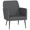 Fauteuil Gris 61x78x80 cm Similicuir 580940580940