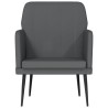 Fauteuil Gris 61x78x80 cm Similicuir 580940580940