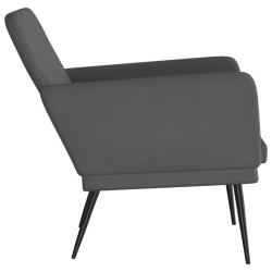 Fauteuil Gris 61x78x80 cm Similicuir 580940580940