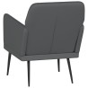 Fauteuil Gris 61x78x80 cm Similicuir 580940580940