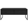 Table basse Chêne noir 100 x 46 x 40 cm Bois d'ingénierie 580942580942