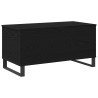 Table basse Chêne noir 90 x 44,5 x 45 cm Bois d'ingénierie 580945580945