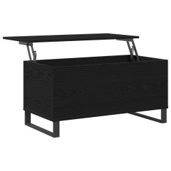 Table basse Chêne noir 90 x 44,5 x 45 cm Bois d'ingénierie 580945580945