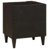 Table de chevet 2 pcs Noir et or 40 x 33 x 46 cm 580947580947
