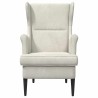Fauteuil Crème Velours 580948580948